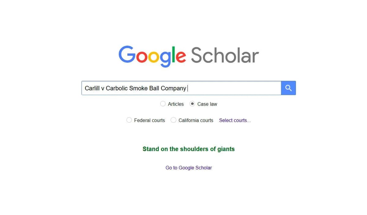 How to Use Google Scholar for Legal Research