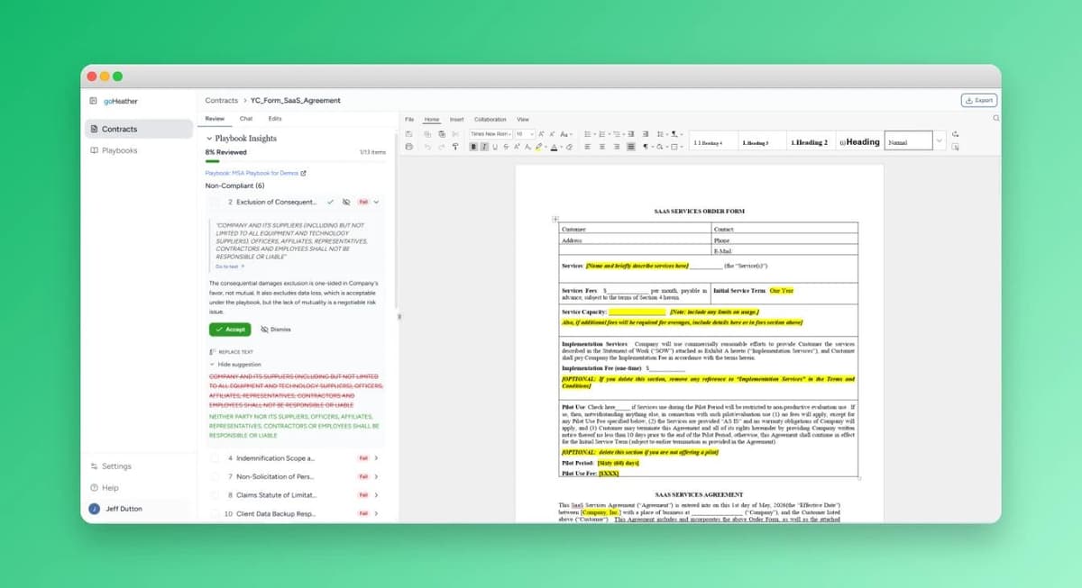 Statements of Work and Order Forms: Review Them With AI