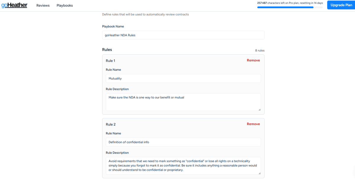 DIY AI Contract Review Playbooks