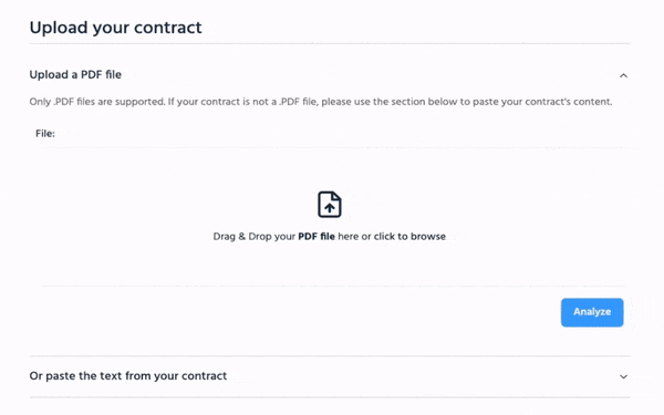 ai contract NDA spot issues and discuss findings of non disclosure agreement