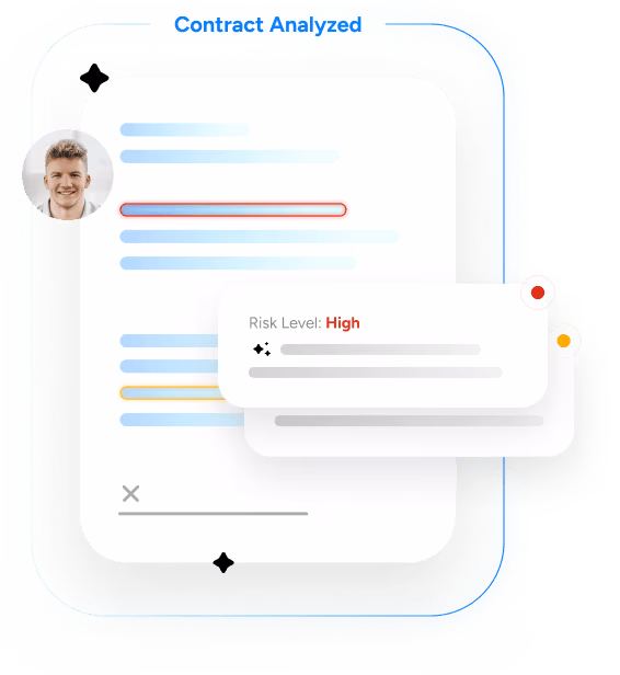 goHeather contract review application screenshot