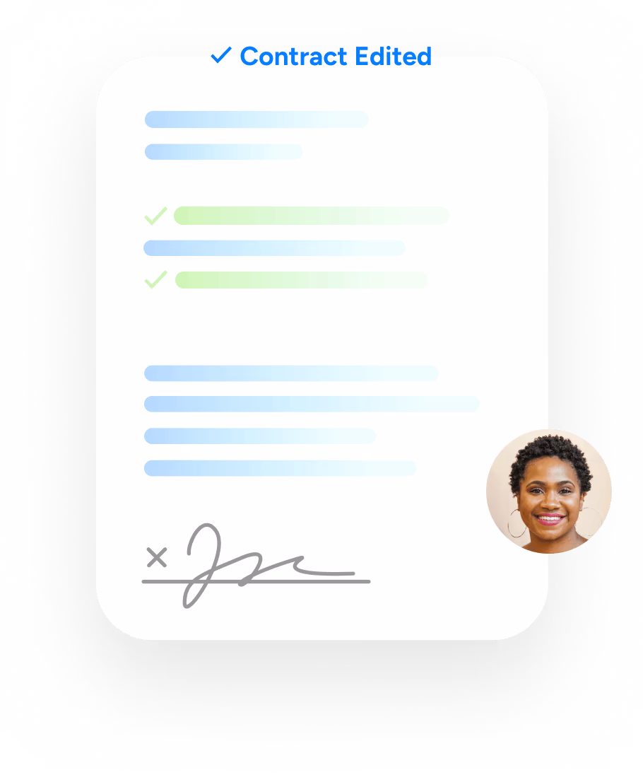 Review a contract with AI no demo requried